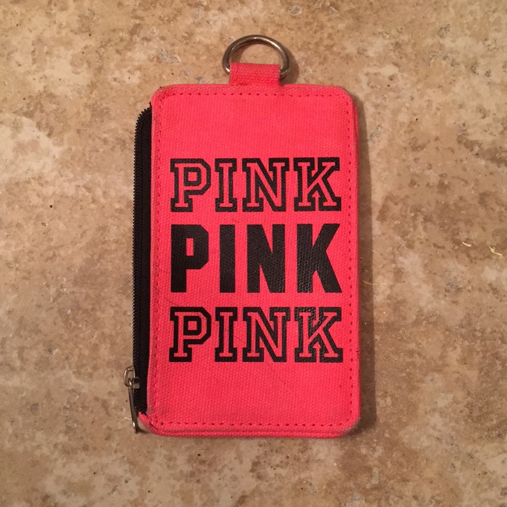 PINK ID holder